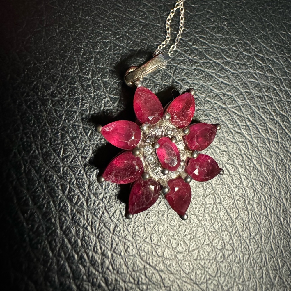 Solar Ruby pendant